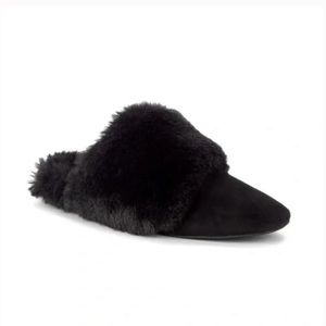 Like new Stuart Weiztman Edie Chill Suede Mules - size 9.5.